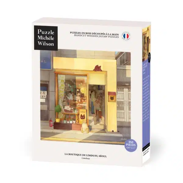 Puzzle La Boutique de Limduey, Séoul - Michèle Wilson - 350 pièces