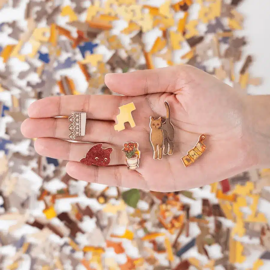 Puzzle La Boutique de Limduey, Séoul - Michèle Wilson - 350 pièces – Image 3