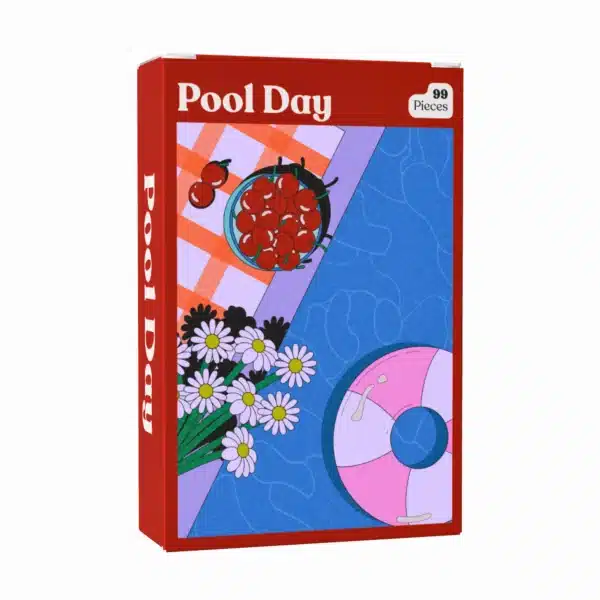Mini puzzle Pool Day - Puzzledly - 99 pièces