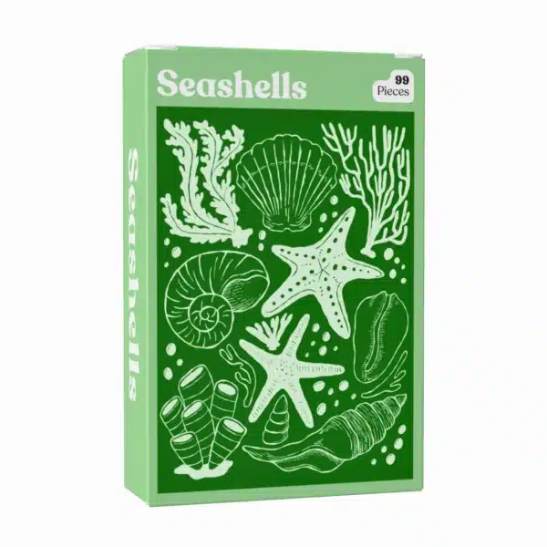 Mini puzzle Seashells - Puzzledly - 99 pièces